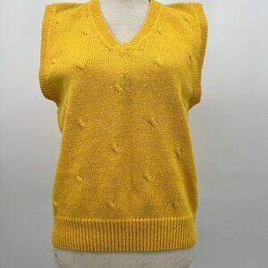 vintage gering up sweater knit vest
